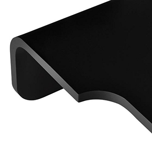 SilverStone SST-MR01B – Ergonomischer Aluminium Monitor-Erhöhung für Computer-Monitore bis max. 27″ oder 10 kg, schwarz - 8