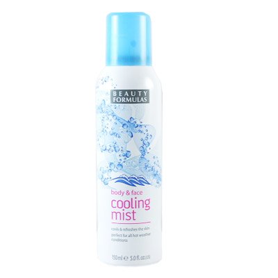 Beauty Formulas Body and Face Cooling Mist On Hot Days 150ml