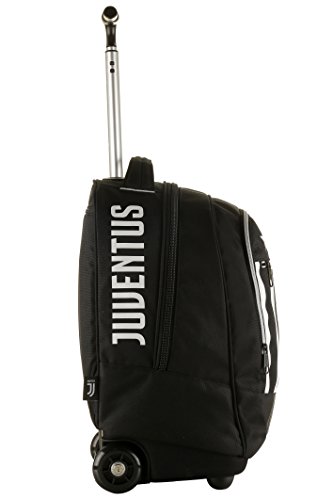 Big Trolley Juventus , Blanc & Noir- 30 Lt , 2in1 Sac À Dos À Roulettes , École & Voyage