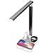 Produktbild LOVEQIZI LED Schreibtischlampe Tischlampen mit kabellosem Ladegerät Schnellladung für Telefon XS Max/Apple Watch/Airpods für Offizier/Arbeiter, Touch Control, Dimmbar, Einstellbar,C