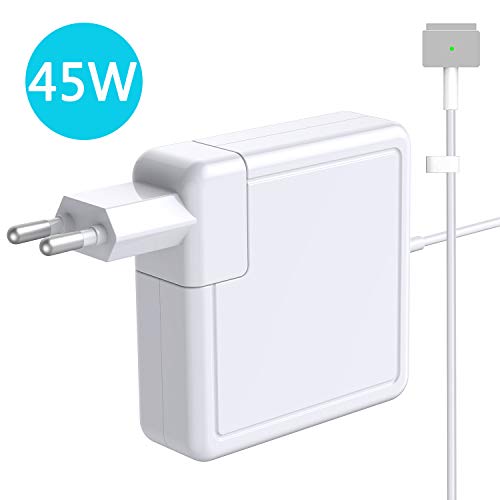 Netzter Compatible con 45W MacBook Air Charger Adaptador de Corriente alterna mag Safe 2 Cargador para MacBook Air 11 13 Desde el Final de 2012.