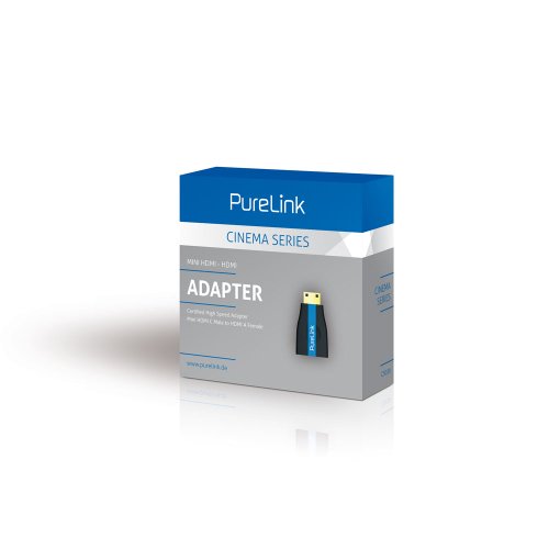 PureLink CS030 – High-Speed Mini-HDMI / HDMI Adapter mit Ethernet – HDMI 2.0 kompatibel (4K + 3D) - 2