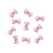 Well-Goal Nail Hall 10pcs 3D Pink Bow Tie/Rhinestones Nail Art Decals DIY Decorations