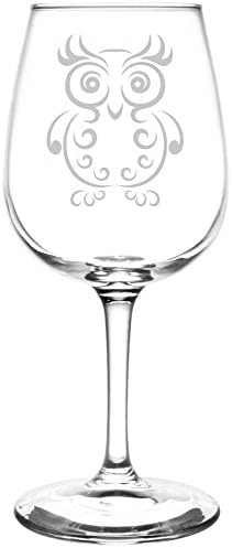 Swirly Curved Ornamental Owl Beer Glass Champagne Glasses Party Decorations Cool Wine Gifts