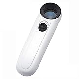 lupa digital para baja vision ♥ Lente de cristal verdadero: 40 veces más que la lupa con imagen nítida y el amplificador sin distorsión, siempre le brinda una imagen nítida y nítida.