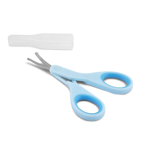 Chicco Babyschere inklusive Schutzkappe, blau