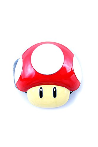 Preisvergleich Produktbild Nintendo, Super Mario Power Up Mushroom Buckle 3D inkl. Gürtel