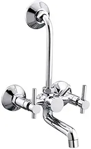 Drizzle Wall Mixer 2 in 1 Tarim Brass Chrome Plated