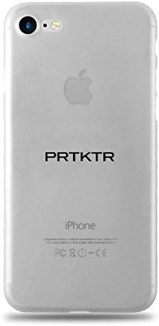 iPhone 7 Case [4.7 inch], PRTKTR® - Ultra Thin [Lightweight] Semi-Transparent [White Cover] Extended Camera Bumper Protection [Perfect Fit] Precise Cut-Outs