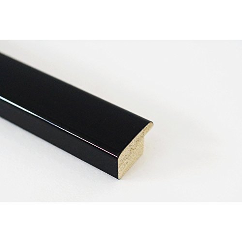 Spiegel Wandspiegel Badspiegel – Hannover 2,4 – Schwarz – 200 Größen zur Auswahl – handgefertigt – 28 x 35 – AM – Modern, Vintage - 6