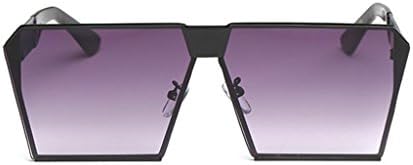 Polarized Sunglasses, Women Men Fashion Metal Frame Square Sunglasses Classic Tone Luxury Aviator Mirror Lens Glasses Travel Sunglasses GAOLIXIA ( Color : K , Size : One size )