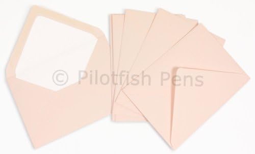 Original Crown Mill Classic Line C6 Texture Laid Envelope - Pink (Pack of 25)