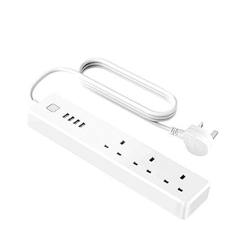 Preisvergleich Produktbild Smart Plug intelligente Steckdose, weiß, 125.00V