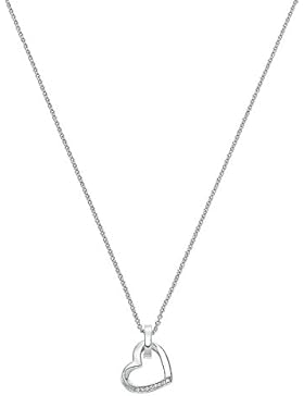 JETTE Silver Damen-Collier Silber 8 Zirkonia One Size, silber
