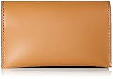  PIECES Damen Pchilal Leather Purse Geldbörse, Braun (Cognac), 2x7x11,5 cm