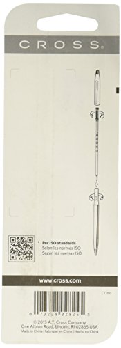 Cross 8100-2 Kugelschreiber-Minen (Breit 2-er Blisterverpackung) Duo-Pack blau - 2