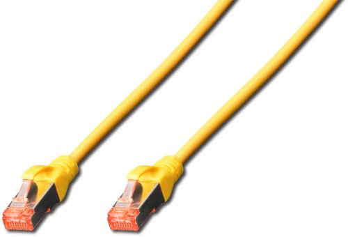 DIGITUS CAT 6 S-FTP Patchkabel Cu LSZH AWG 27/7 LÃ¤nge 5 m Farbe Gelb