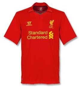 Warrior Liverpool FC SE Directs the Jersey 2012/2013 for Men, Rojo/amarillo, XXL