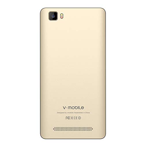 Smartphone Pas Cher 4G 8Pcs V A10 8Go ROM 5MP Appareil Photo Android 7 0 2800mAh Batterie Ecran 5 0 Pouces Double SIM WIFI GPS Quad Core Smartphone Debloqu    Or 