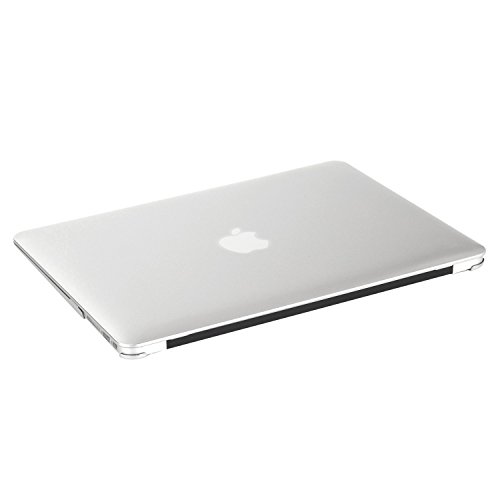 MOSISO Ultra Slim Plastik Hartschale Schutzhülle Snap Case für MacBook Air 13 Zoll (A1466 / A1369), Silber - 6