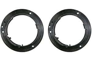 Tatoonly Ersatzring für Nikon 18-105 mm 18-135 mm 18-55 mm Objektivkamera, 2 Stück