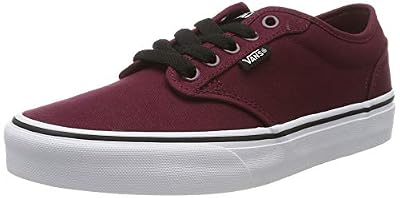 Vans Atwood Canvas Total, Baskets Basses Homme, Bordeaux (Oxblood/Blanc), 46 EU
