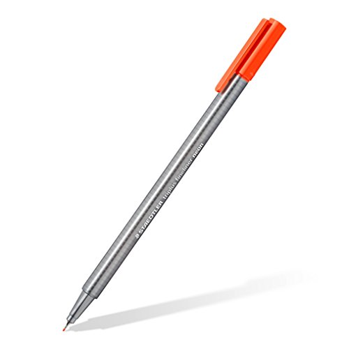 Staedtler Fineliner triplus Johanna Basford Edition, ergonomische Dreikantform, superfeine Spitze, Strichbreite 0.3 mm, Kartonetui mit 15 farblich sortierten Finelinern, 334 C15JB - 2