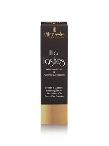 Wimpernserum & Augenbrauenserum mit Prostaglandine | Lash Booster | Serum für Wimpernverlängerung und Wimpern-Volumen | Vitavelle ULTRA LASHES | 8 ml - 7