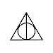 Tattify Deathly Hallows Temporary Tattoo - Deathly Hallows (Set of 2)