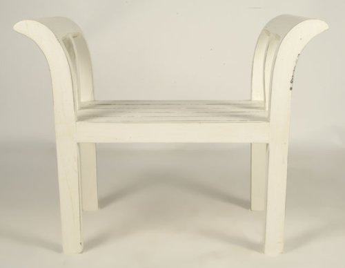 Kartini chair - single/straight - antique white