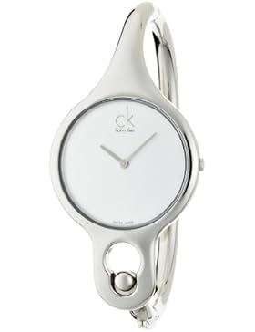 Calvin Klein Damen-Armbanduhr XS Air Analog Edelstahl K1N22120