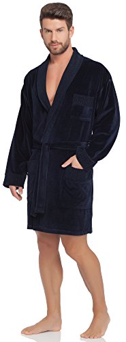 Timone Herren Velour Bademantel 711 - 3