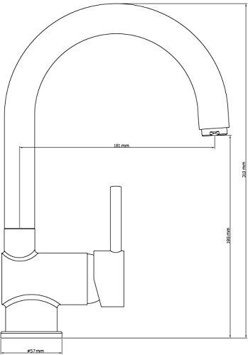 Eisl NI182HACR Design Spültischarmatur Modell Futura C - 2