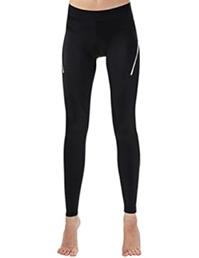 Zhhlaixing Women's Compression Cycling Tights Padded Cycle Leggings Trouser Long Pants