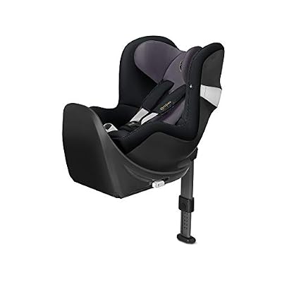 CYBEX Gold Siège Auto Sirona M2 i-Size, Pour l'Enfant de 45 cm à 105 cm (19kg max.), Base M incluse, Premium Black