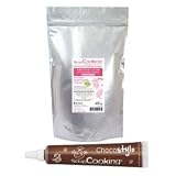 como preparar algodon de azucar casero Preparación algodón de azúcar de formato profesional. Con un tubo de cocolate para decorar la repostería, de ScrapCooking