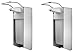Produktbild 2 x Hochwertiger Desinfektionsmittelspender 1000 ml kurzer Hebel - Edelstahlpumpe