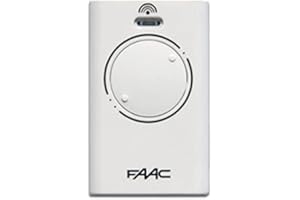 DIGITECK White FAAC XT2 868SLH 2 Button Key Fob REMOTE CONTROL Transmitter Electric Gate Garage