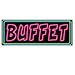 Produktbild NEON Buffet Schild