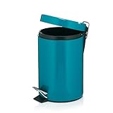 Kela 22961, Kosmetikeimer 3 l, Metall, Petrol, Petrol