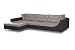 Produktbild Ecksofa Lauro mit Ottomane links in braun - Abmessungen: 310 x 204 cm (B x T)