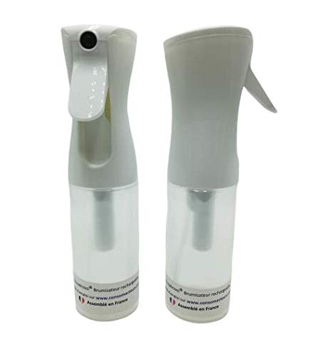 Lot de 2 ecoaerosols - brumisateurs d'eau rechargeables