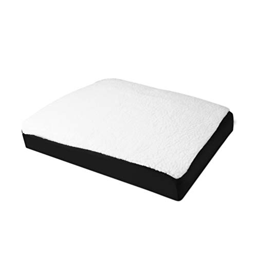 Preisvergleich Produktbild Komfortable Gedächtnisschaum Und Gel Kombinationskissen Sitzkissen Leichte Für Stuhl Auto Büro Home Bottom Sit Pad