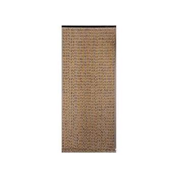 RIDEAU SUMATRA BAMBOU ET PERLES DE BOIS 90X200CM - MOREL