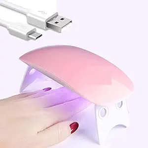 KADEN Professional Intelligent Automatic LED UV Curing Nail Art Lamp Manicure Pedicure Tool Professional Nail Polish Dryer Machine and Salon Decorator Shaper Manicure Kit (Multi Color)