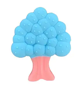 MASTELA? Single Silicone Fruit Shape Teether for Baby/Toddlers/Infants/Children (Random, Pack of 1)