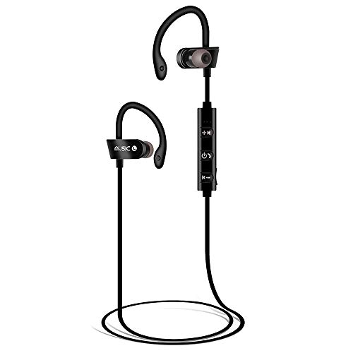 Preisvergleich Produktbild Diadia Bluetooth-Kopfhörer, kabellos, Geräuschunterdrückung, Sport-Kopfhörer, Nackenbügel, Headset mit Mikrofon, für iPhone X / 8 Plus / 8, iPhone 7, 6S, 6 Plus, Samsung Galaxy
