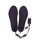 【Sichere Verwendung】: Mit einer 1800 mAh Lithium-Ionen-Batterie in der warmen Sohle ist es sicher und umweltfreundlich, eignet sich für den Schuheinsatz aller Schuhe und kann separat angepasst werden.