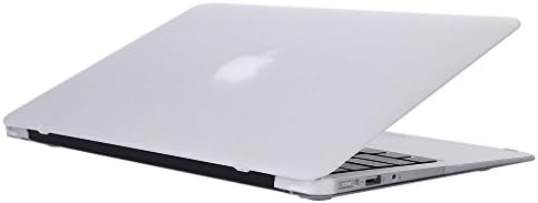 iNeway Matte Surface Crystal Rubberized Hard Shell Case cover protector for Apple Macbook Air 11" (A1370 and A1465),11.6" Air,NC-Clear