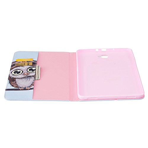 Samsung Galaxy TAB A 10.1 Hülle, COLJOY Samsung Galaxy TAB A 10.1 SM-T580 T585 – Kunstledertasche PU Schutzhülle Tasche Leder Brieftasche Hülle Case Cover mit praktischer Ständerfunktion und Auto Sleep / Wake Up Funktion, BF33 - 5